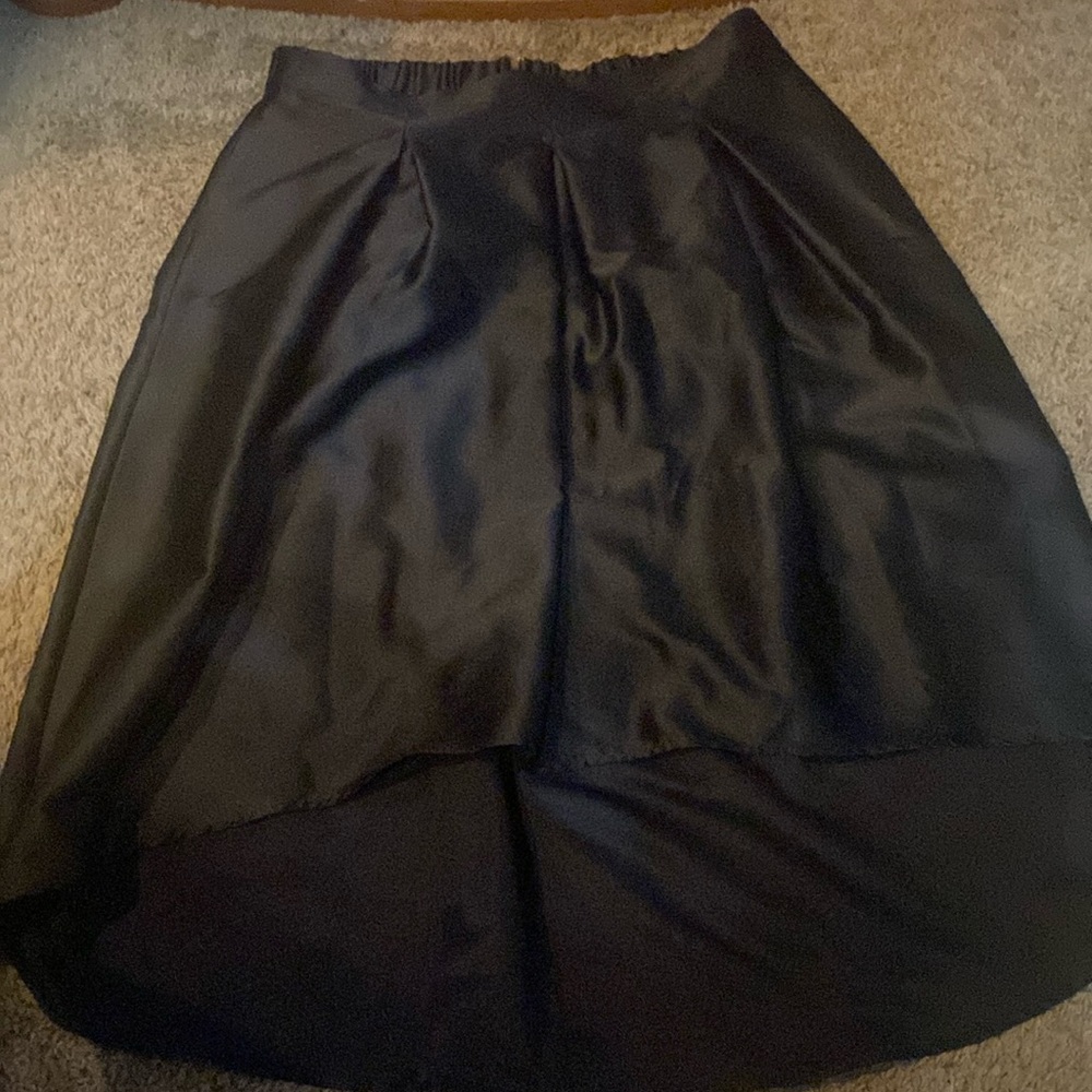 Plus Size awoken Hi Low Black Skirt